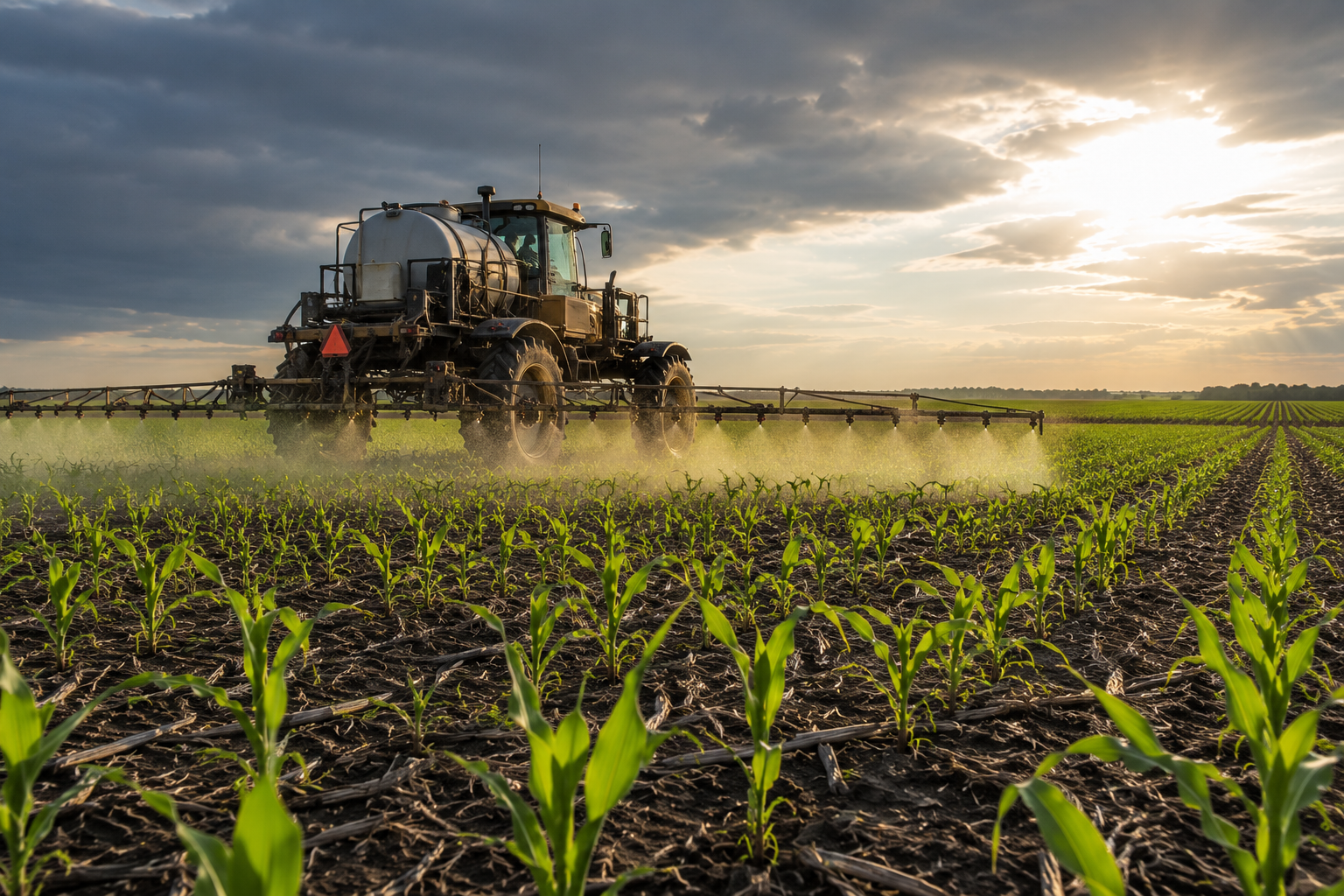 Herbicide application CORN